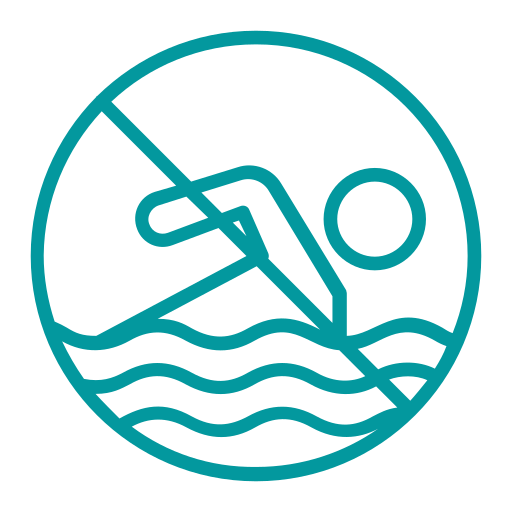 The swimming pool is not accessibleat the residence